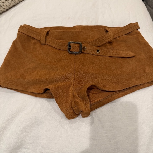 Frankie's Bikinis Pants - FRANKIES BIKINI X BELLA HADID WRANGLER SHORT SMALL